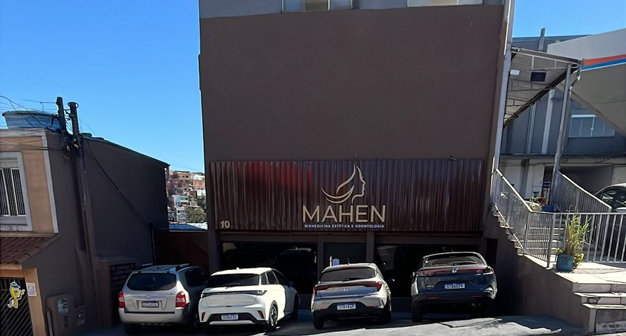 Fachada da Clínica Mahen em Taboão da Serra